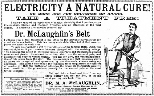 Mc Laughlin's  electric belt