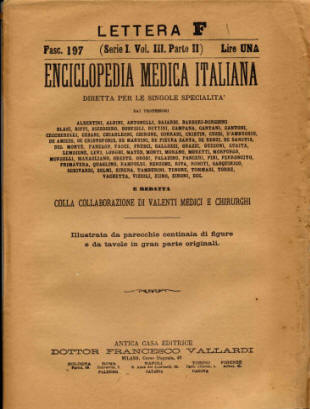 enciclopedia medica italiana 1880