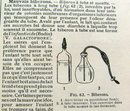 Biberon Robert 1873 testo
