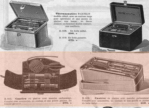 Thermo-cautre Paquelin catalogue 2