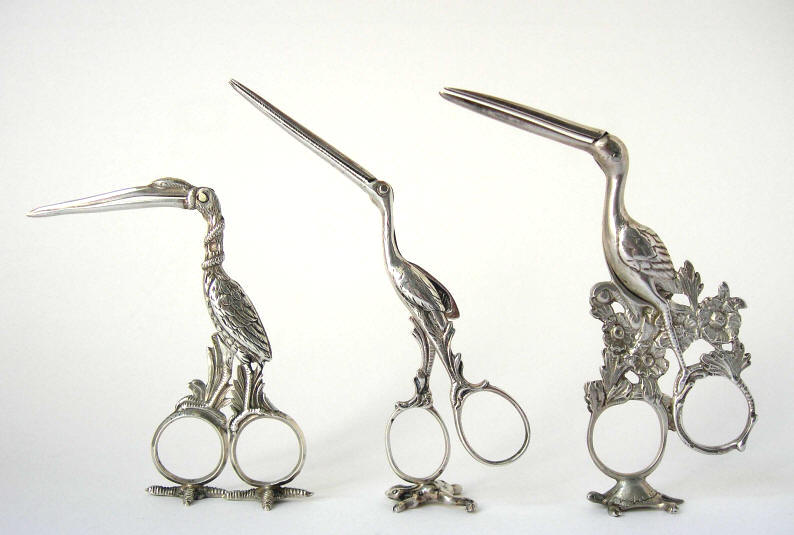 Pinza ombelicale cicogna pince ombilical cigogne birthing stork scissor