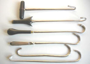 Uncini estrattori - Blunt hooks