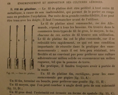 Inseminatore platino. Oses de platine