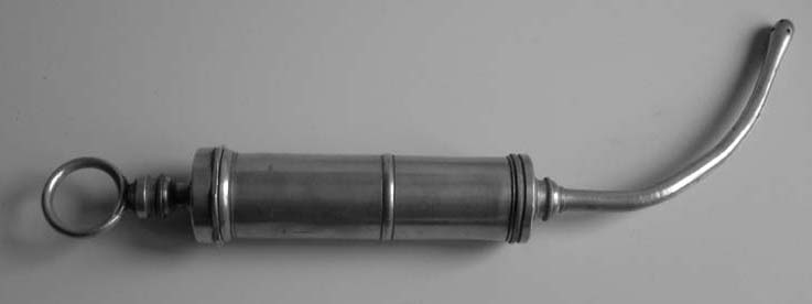 Siringa Battesimale - Siringa di Mauriceau - Clystre  baptiser - Batismal Syringe