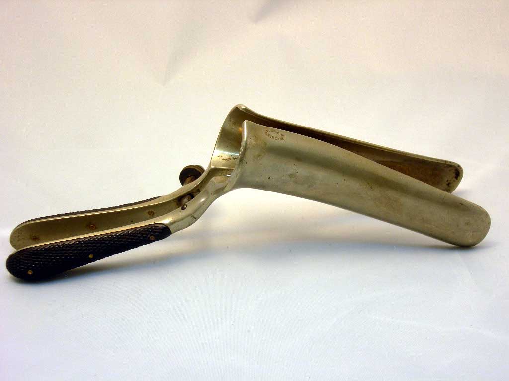 Ricord vaginal speculum - ebony