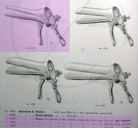 Vaginal speculum for virgin catalog