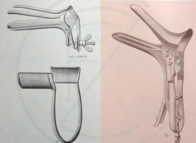Seyffert's vaginal speculum catalog